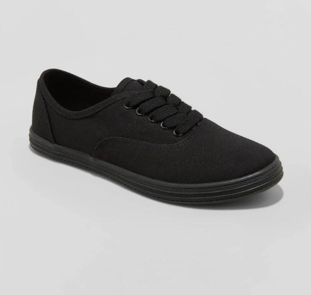 Lunea Lace Up Sneakers - Universal Thread - Black 7